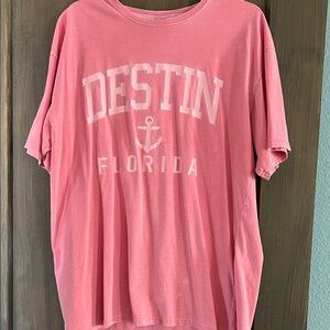 Destin Florida Pink Short Sleeve Tee